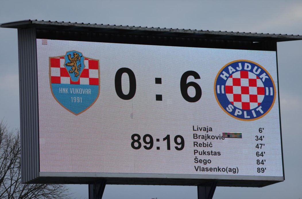 HNK Vukovar – HNK Hajduk