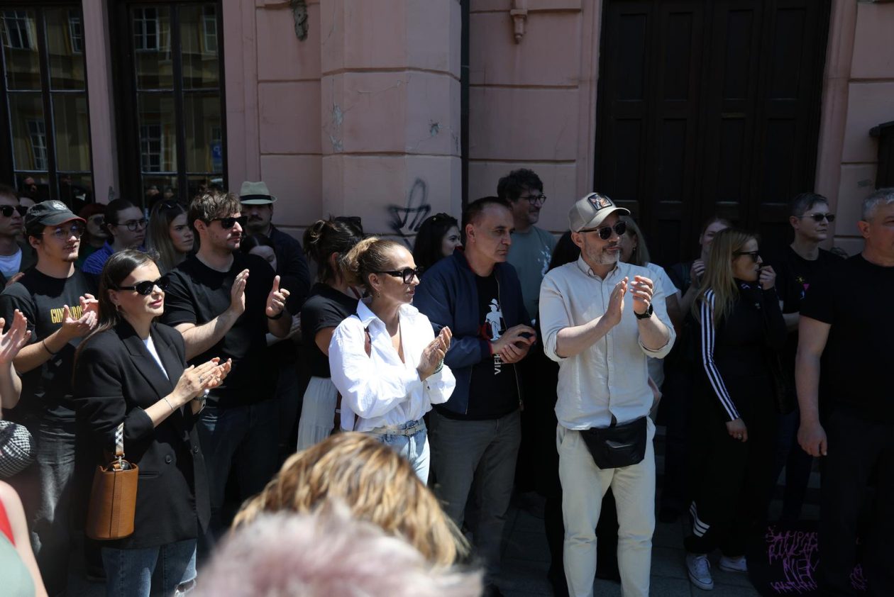 prosvjed djelatnika hnk