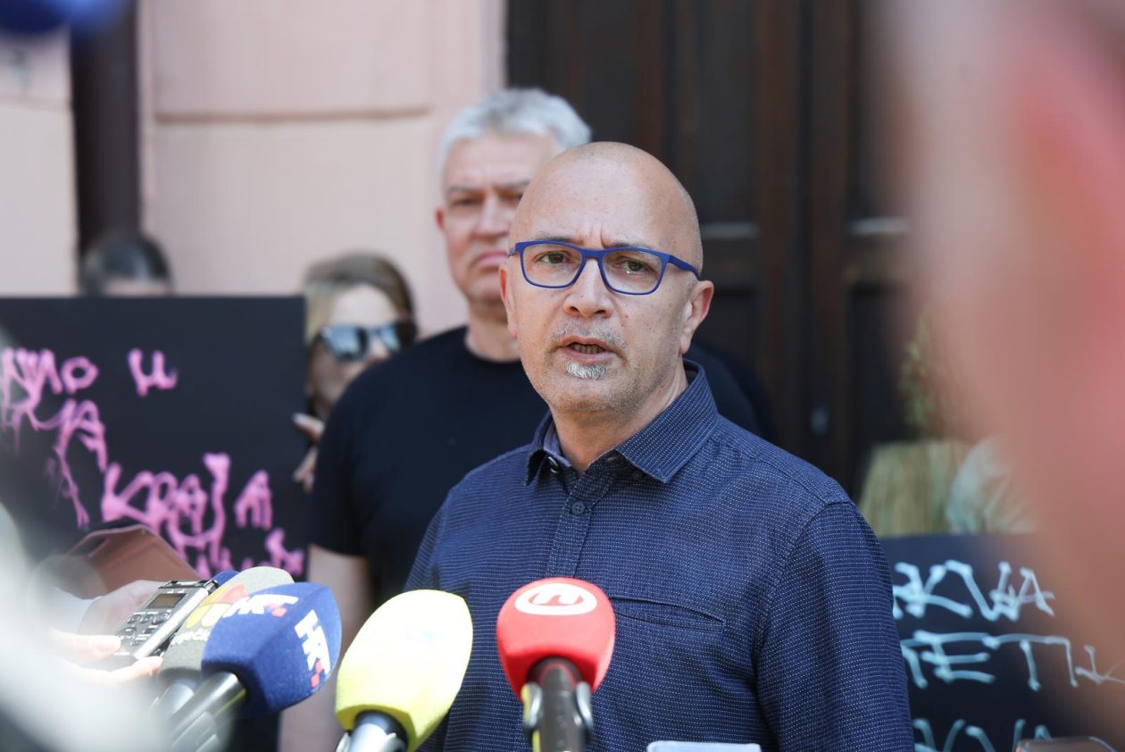 prosvjed djelatnika hnk
