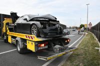 Slavonski Brod: U frontalnom sudaru kod graničnog prijelaza ozlijeđene su četiri osobe