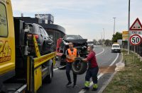 Slavonski Brod: U frontalnom sudaru kod graničnog prijelaza ozlijeđene su četiri osobe