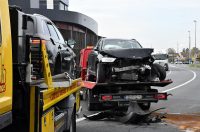 Slavonski Brod: U frontalnom sudaru kod graničnog prijelaza ozlijeđene su četiri osobe