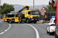 Slavonski Brod: U frontalnom sudaru kod graničnog prijelaza ozlijeđene su četiri osobe