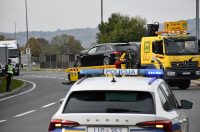 Slavonski Brod: U frontalnom sudaru kod graničnog prijelaza ozlijeđene su četiri osobe