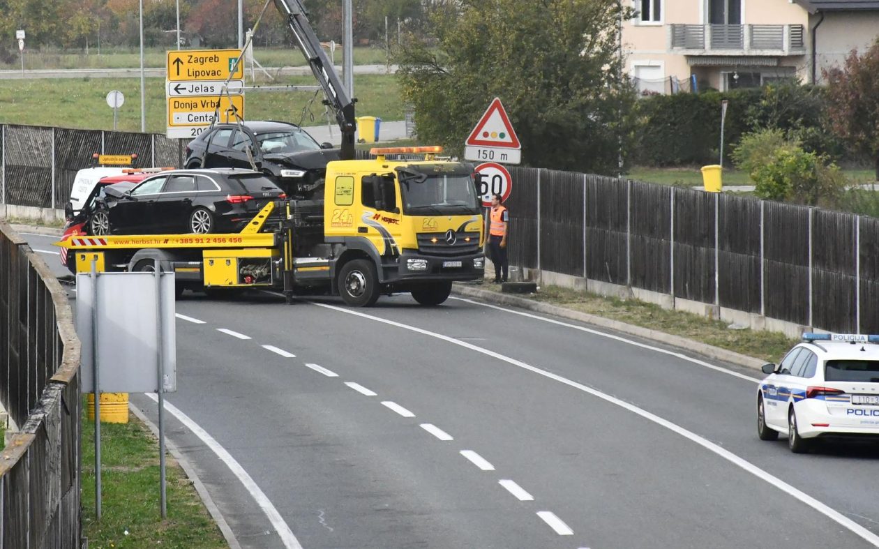 Slavonski Brod: U frontalnom sudaru kod graničnog prijelaza ozlijeđene su četiri osobe