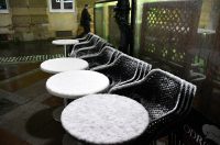 Slavonski Brod: Prvi snijeg zabijelio sredite grada Slavonski Brod: Prvi snijeg zabijelio sredite grada