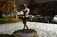 Slavonski Brod: Prvi snijeg zabijelio sredite grada Slavonski Brod: Prvi snijeg zabijelio sredite grada