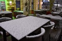 Slavonski Brod: Prvi snijeg zabijelio sredite grada Slavonski Brod: Prvi snijeg zabijelio sredite grada