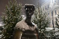 Slavonski Brod: Prvi snijeg zabijelio sredite grada Slavonski Brod: Prvi snijeg zabijelio sredite grada