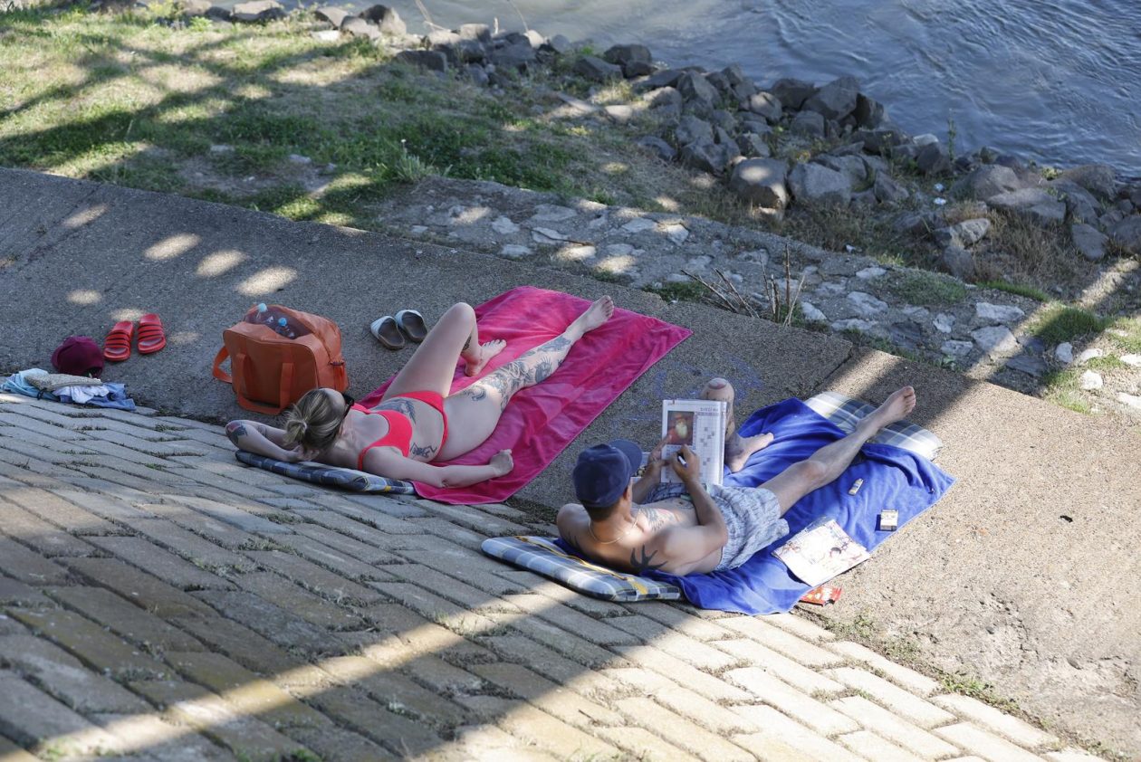 sunčana nedjelja uz dravu
