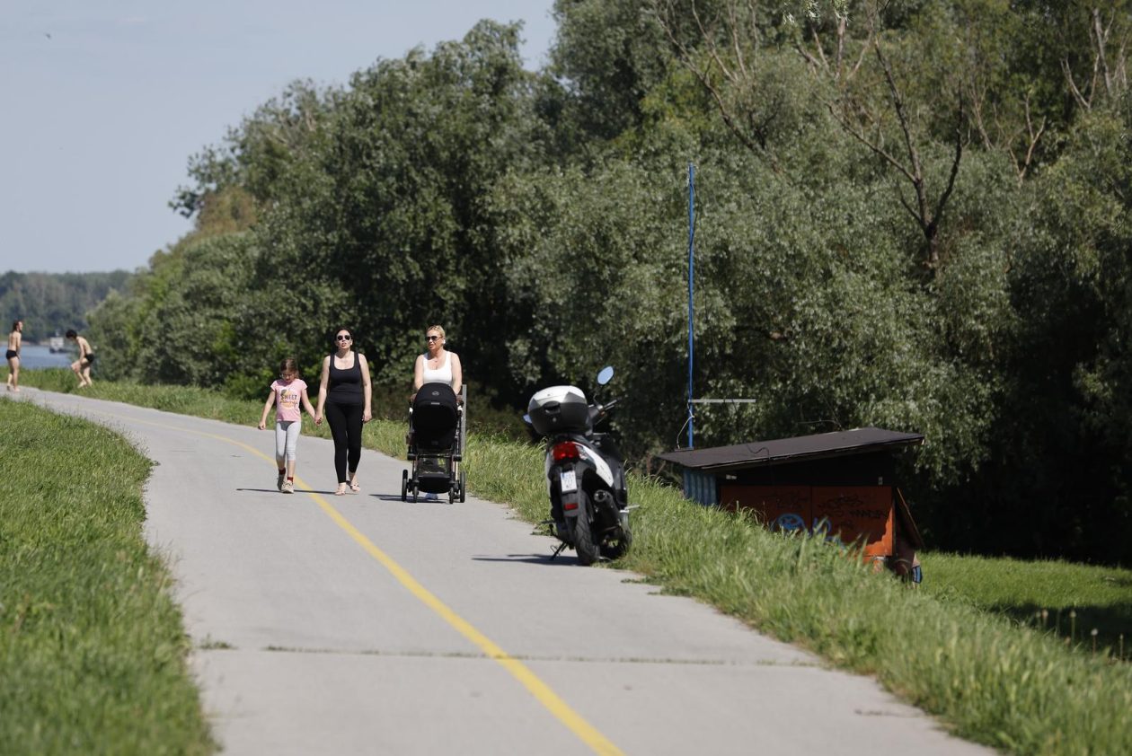 sunčana nedjelja uz dravu