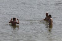 Osijek: Građani potražili osvježenje na Kopiki