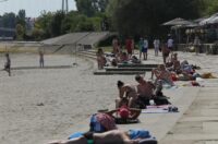 Osijek: Građani potražili osvježenje na Kopiki