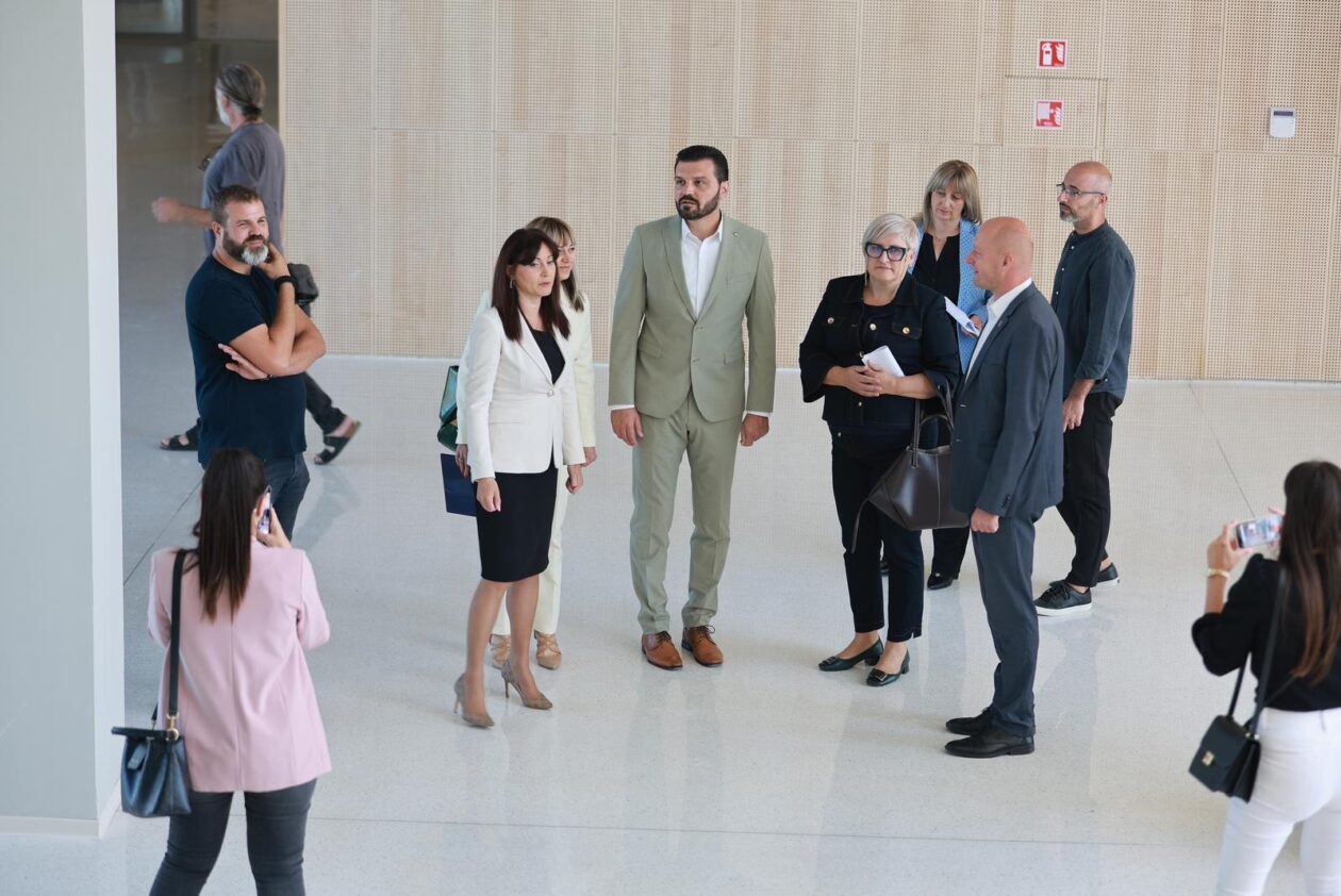 I. gimnazija Osijek – obilazak završnih radova