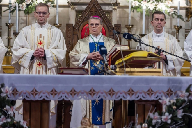 Misa polnoćka u konkatedrali 2024.