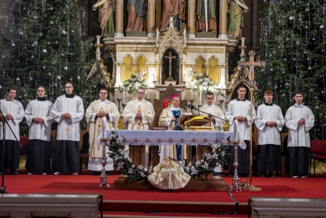 Misa polnoćka u konkatedrali 2024.