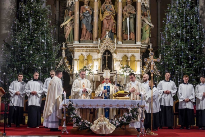 Misa polnoćka u konkatedrali 2024.