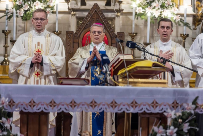 Misa polnoćka u konkatedrali 2024.