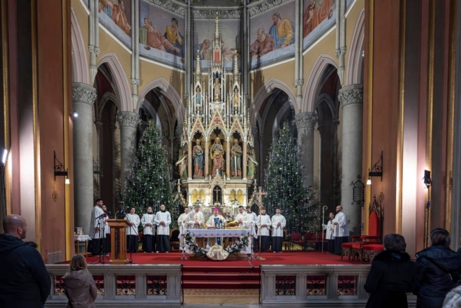 Misa polnoćka u konkatedrali 2024.