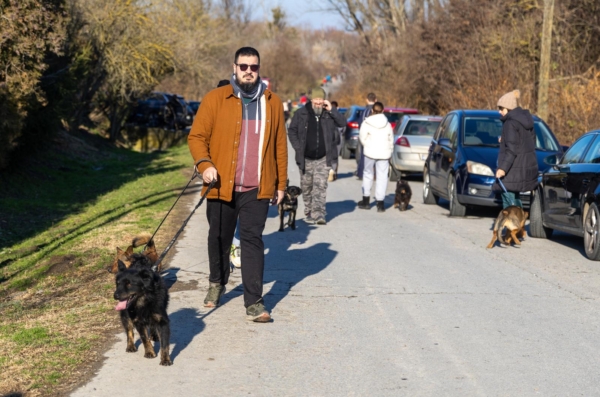 Osijek: U azilu za pse održan je Božićni ručak