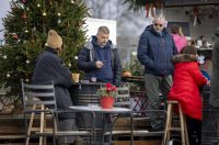 Osijek: Blagdan svetog Stjepana osječani iskoristili za štenju i druženje na obali Drave.