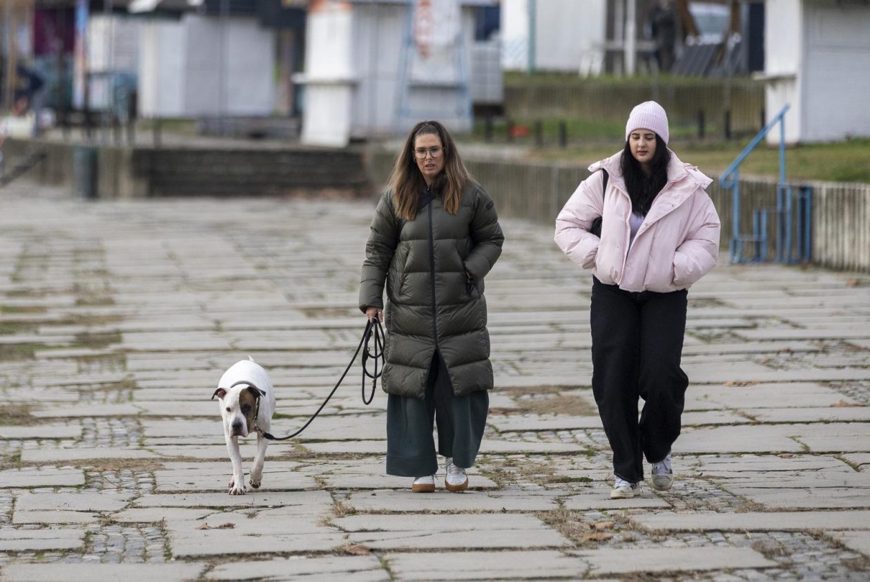 Osijek: Blagdan svetog Stjepana osječani iskoristili za štenju i druženje na obali Drave.