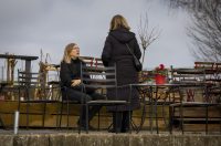 Osijek: Blagdan svetog Stjepana osječani iskoristili za štenju i druženje na obali Drave.