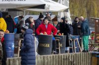 Osijek: Blagdan svetog Stjepana osječani iskoristili za štenju i druženje na obali Drave.