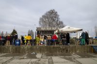 Osijek: Blagdan svetog Stjepana osječani iskoristili za štenju i druženje na obali Drave.