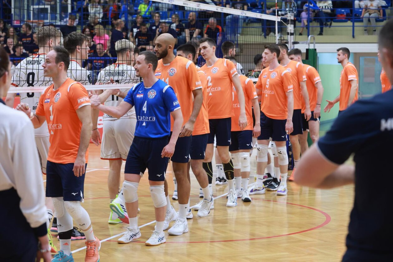 Osijek: Finale Prvenstva Hrvatske u odbojci između MOK Mursa i HAOK Mladost