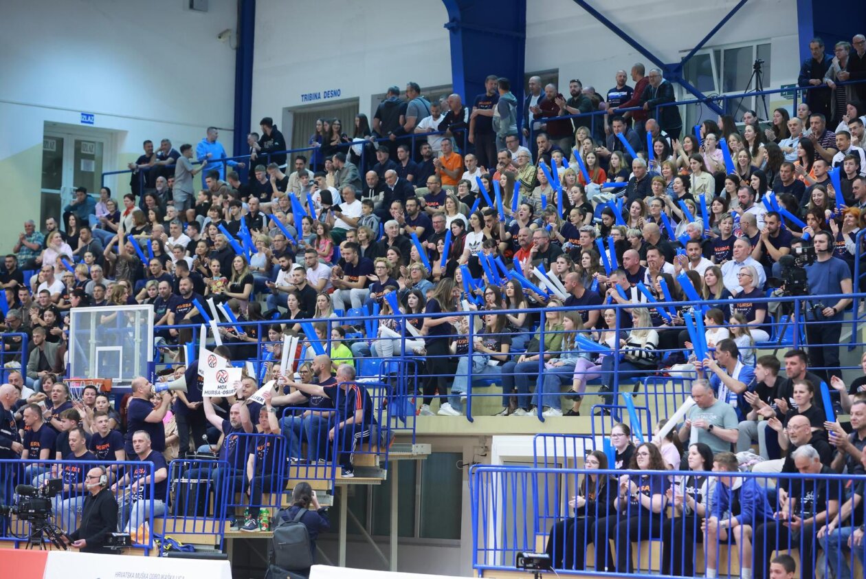 Osijek: Finale Prvenstva Hrvatske u odbojci između MOK Mursa i HAOK Mladost