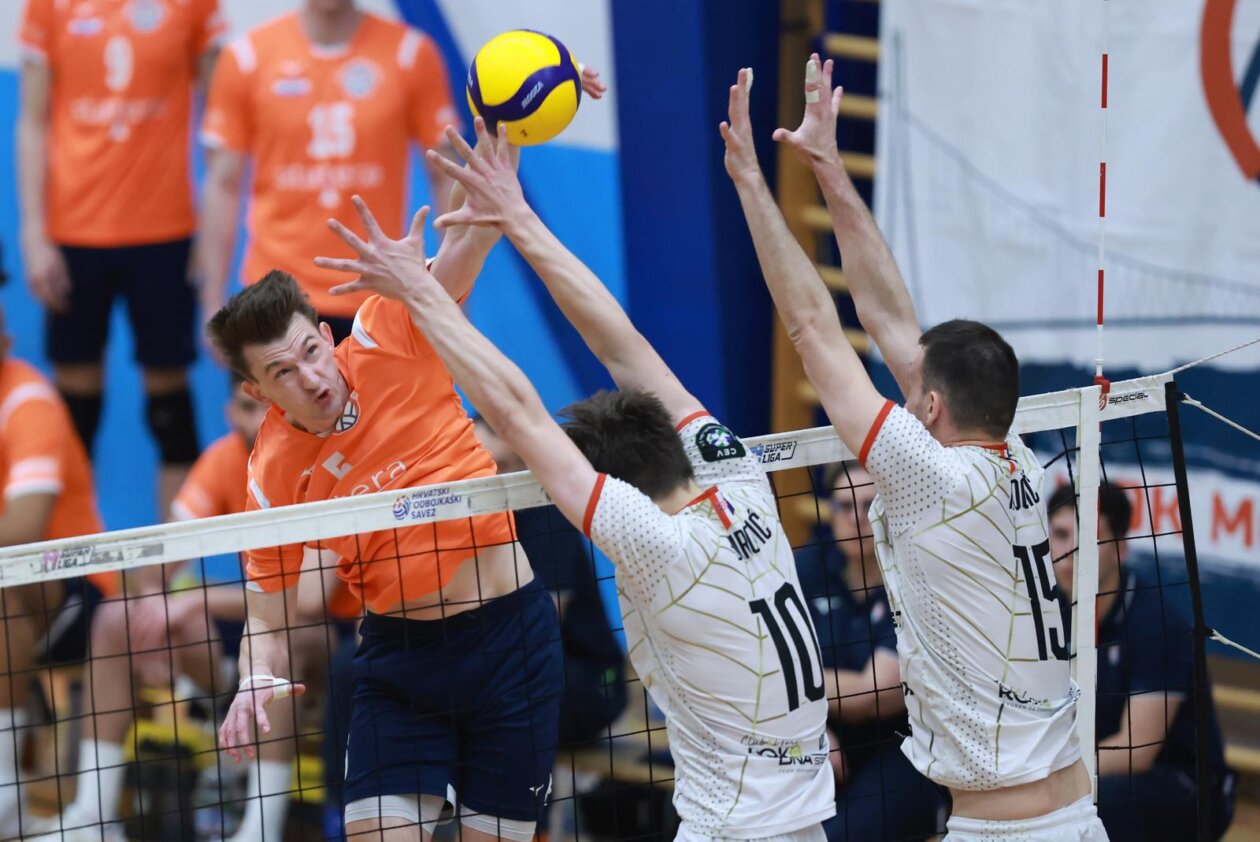 Osijek: Finale Prvenstva Hrvatske u odbojci između MOK Mursa i HAOK Mladost
