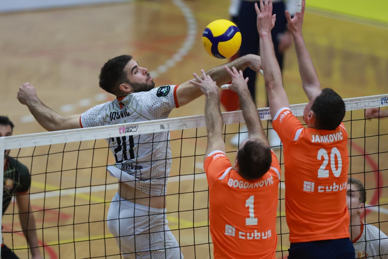 Osijek: Finale Prvenstva Hrvatske u odbojci između MOK Mursa i HAOK Mladost