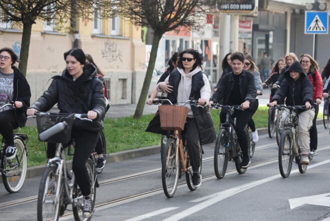 Biciklijada studenata FFOS-a