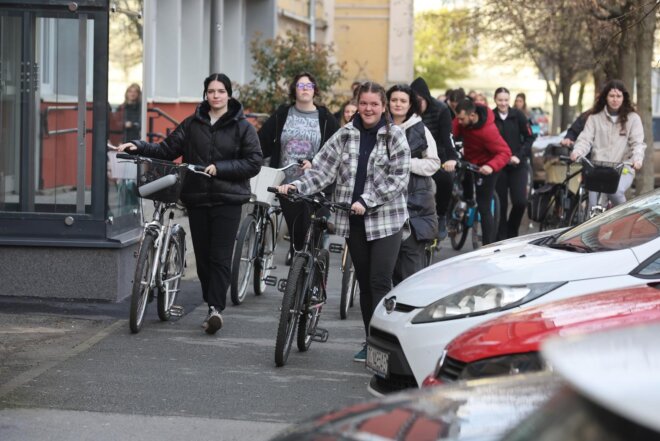 Biciklijada studenata FFOS-a