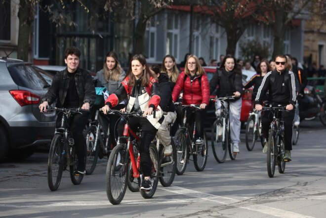 Biciklijada studenata FFOS-a