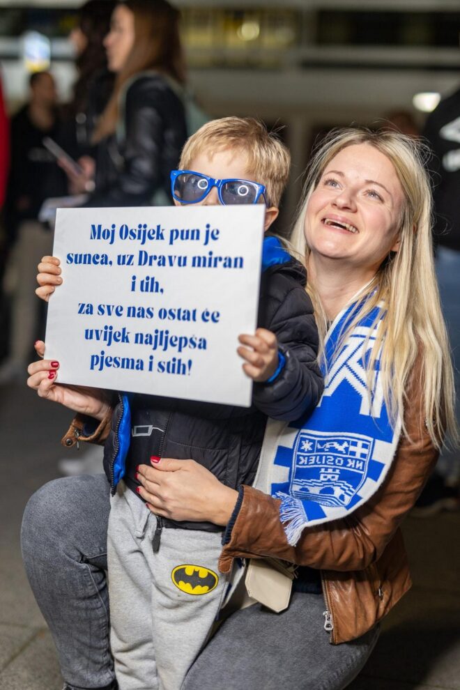 Druženje igrača i navijača NK Osijek