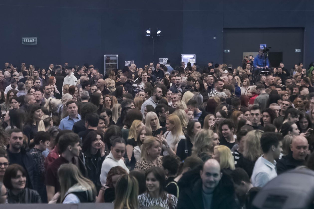 Parni valjak u dvorani Gradski vrt 2026. Parni valjak u dvorani Gradski vrt 2026.