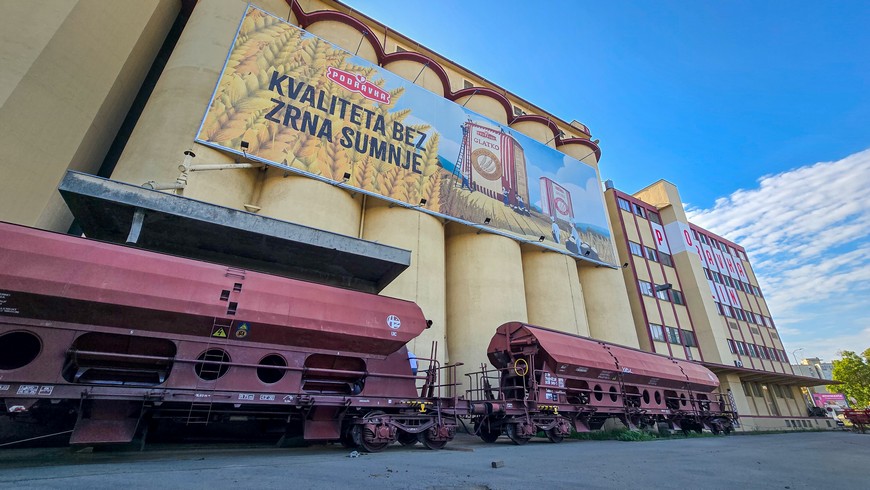 Podravka ponovo pokrenula zaprimanje pšenice željezničkim putem (1) Podravka ponovo pokrenula zaprimanje pšenice željezničkim putem (1)