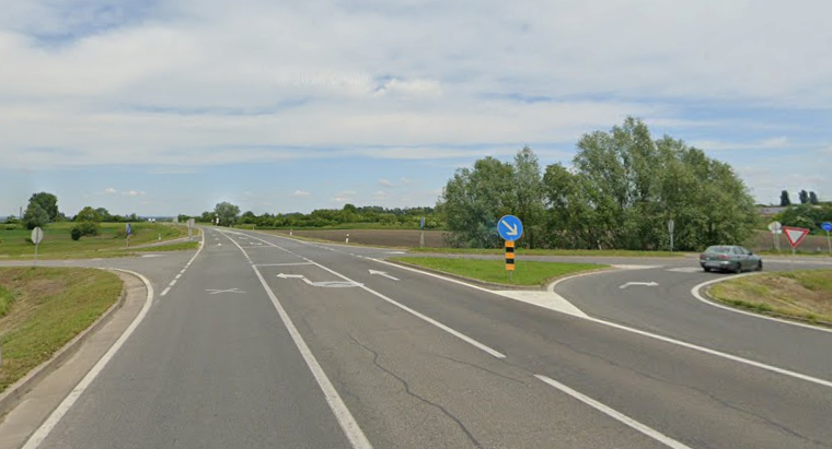 Obilaznica Darda, skretanje za Topolik