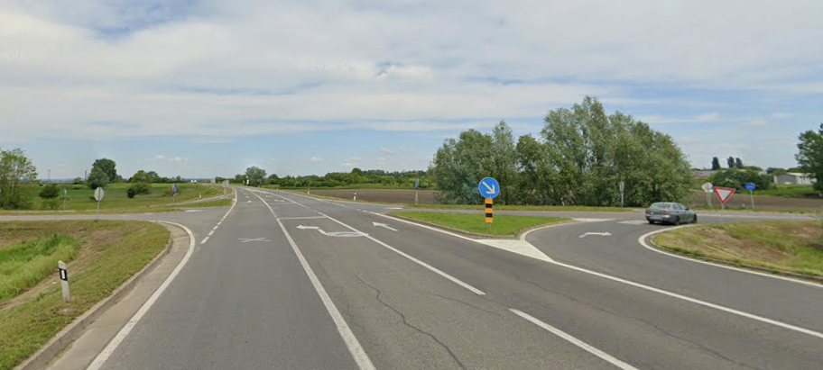 Obilaznica Darda, skretanje za Topolik
