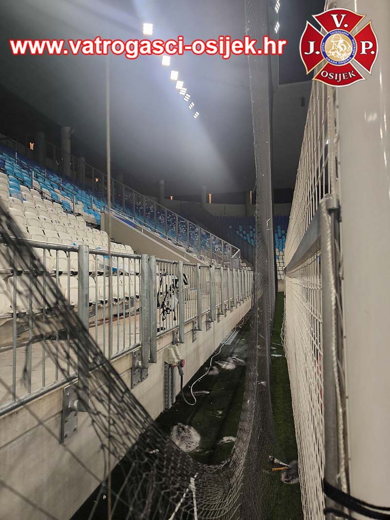 oštećenja stadiona oštećenja stadiona