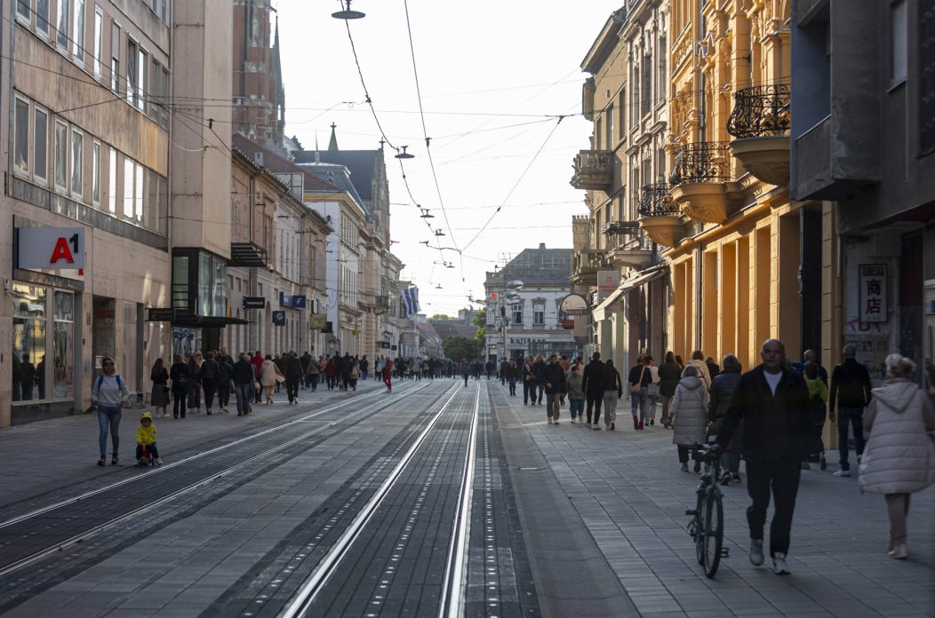 korzo šetnja kapucinska centar osijeka