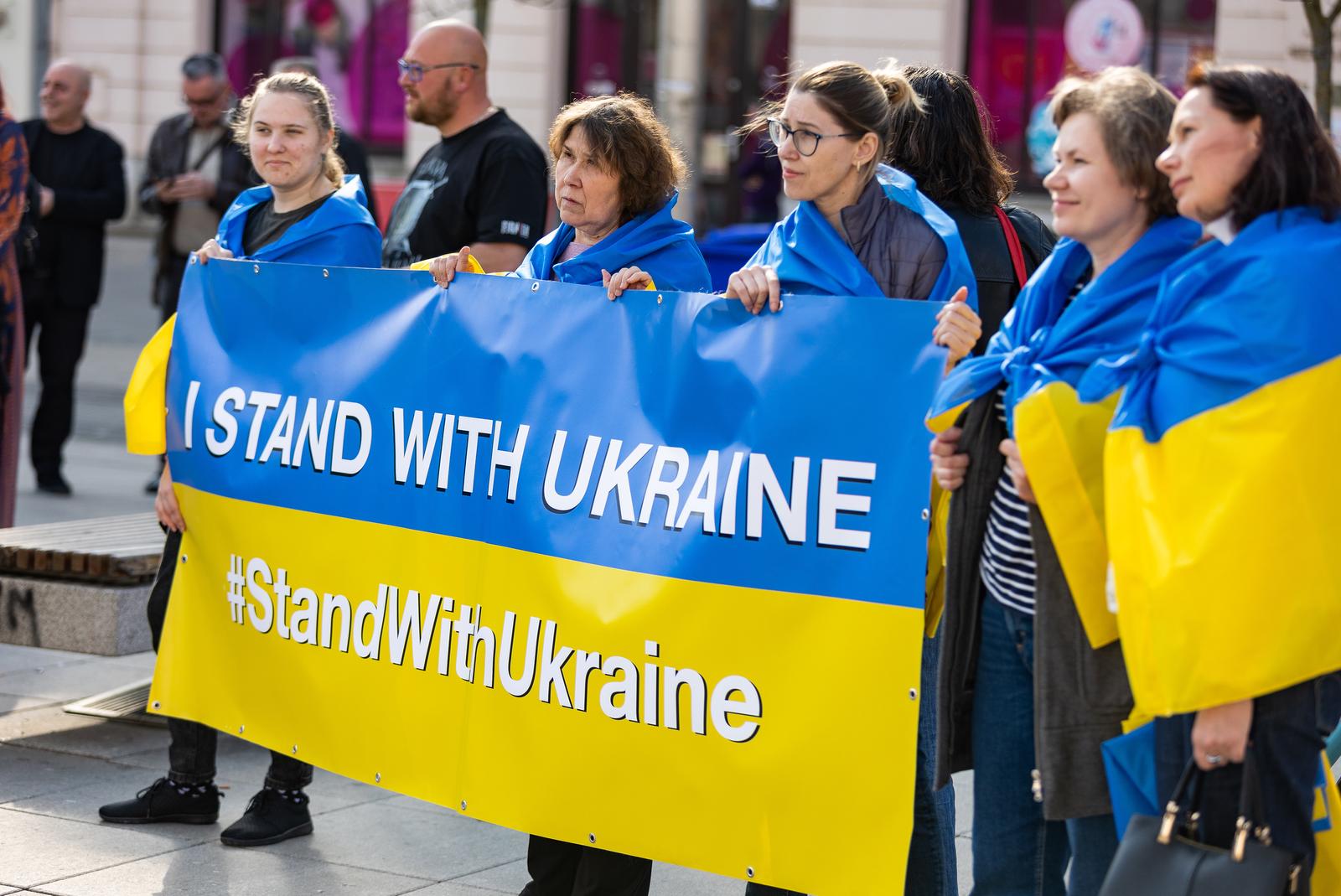 U Osijeku održan skup potpore Ukrajini