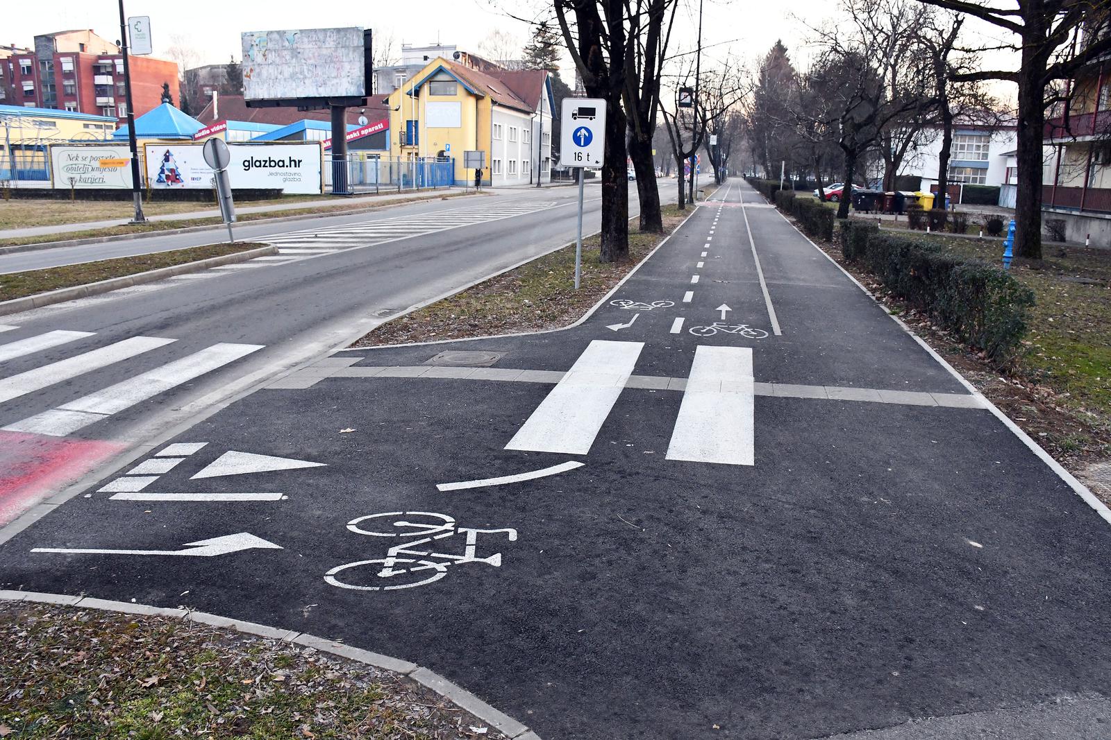 Izgradnja biciklističkih staza u Slavonskom Brodu