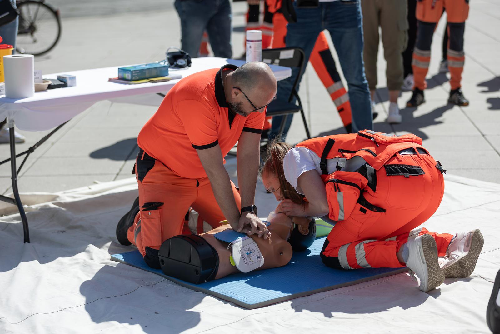 Dan hitne medicinske službe u centru Osijeka
