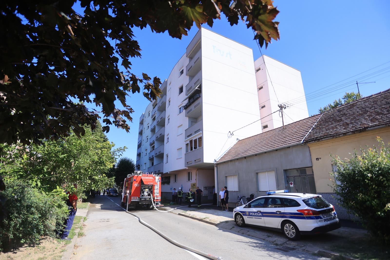 Požar u Krbavskoj ulici