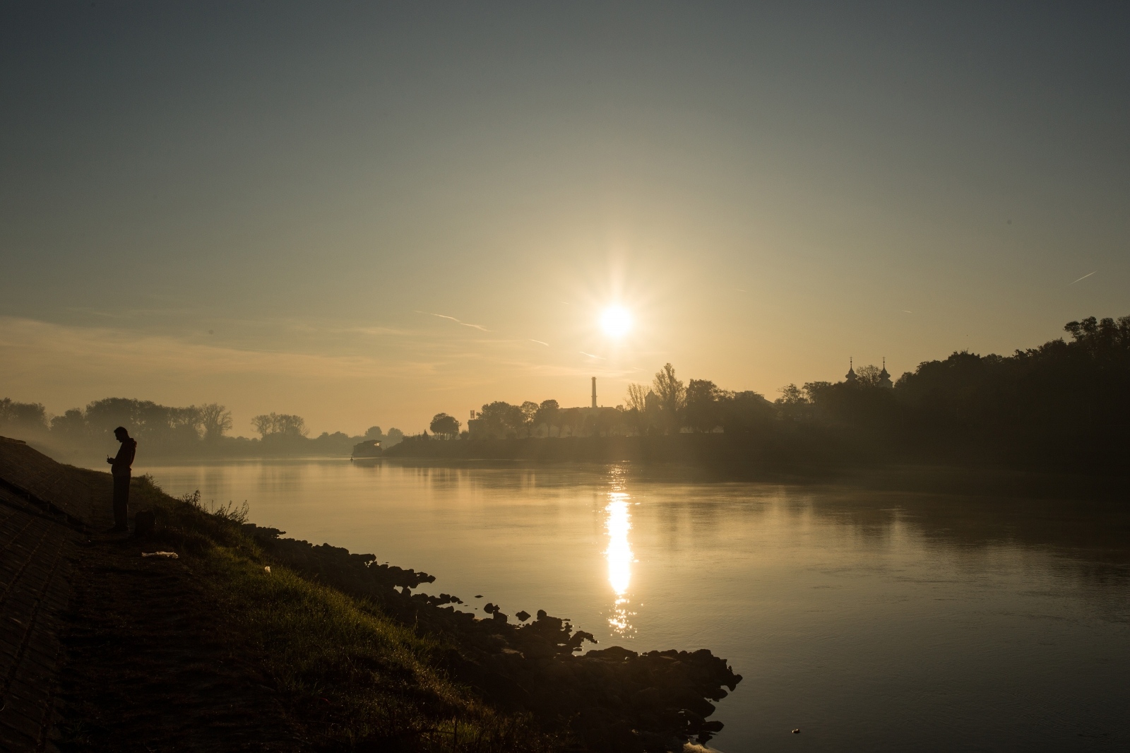 Čarobno jutro u gradu na Dravi