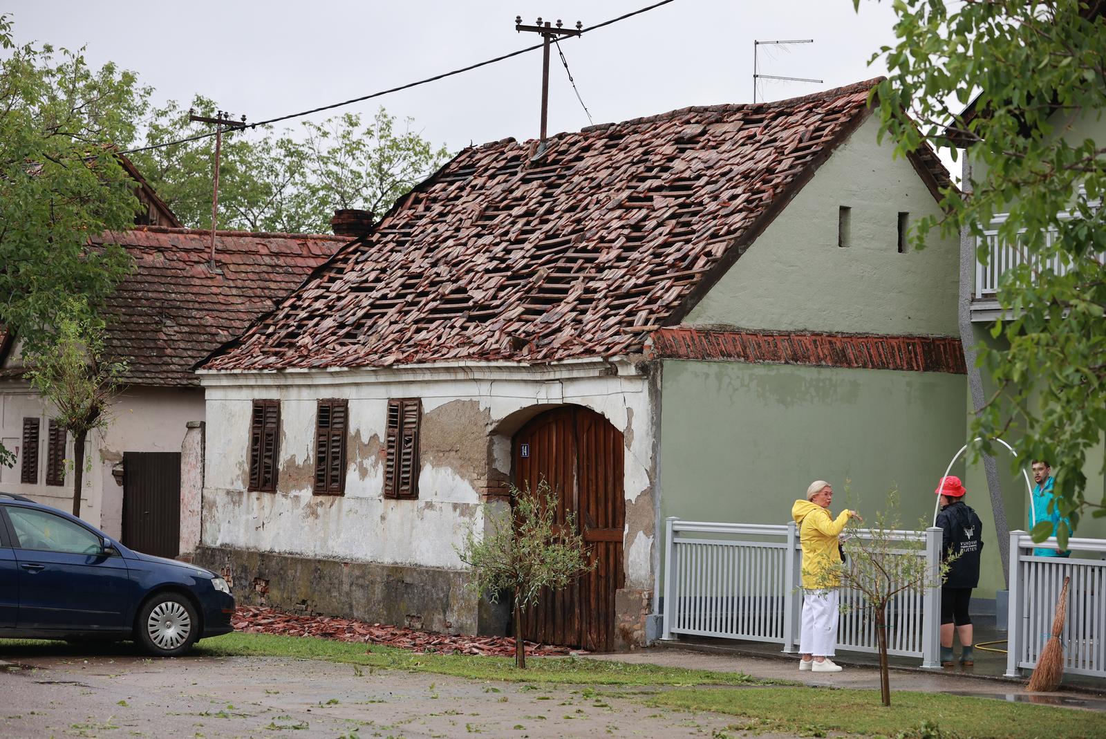 Nevrijeme poharalo općinu Bošnjaci, 1.7.2024.