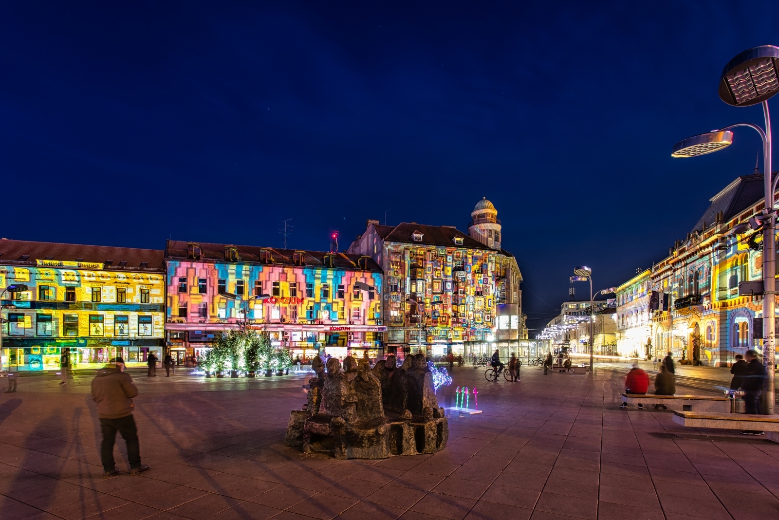 Kaleidoskop na Trgu Ante Starčevića – festival svjetlosti